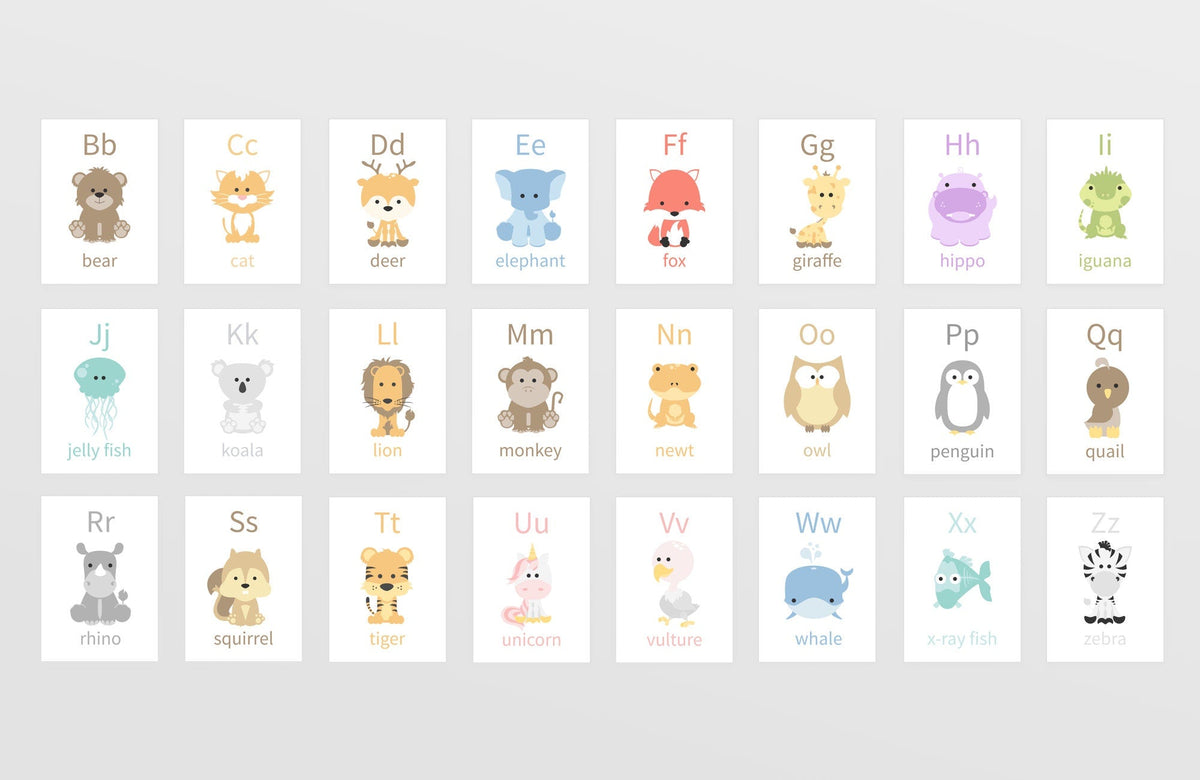 Montessori Flashcards Basics Bundle - The Baby Penguin