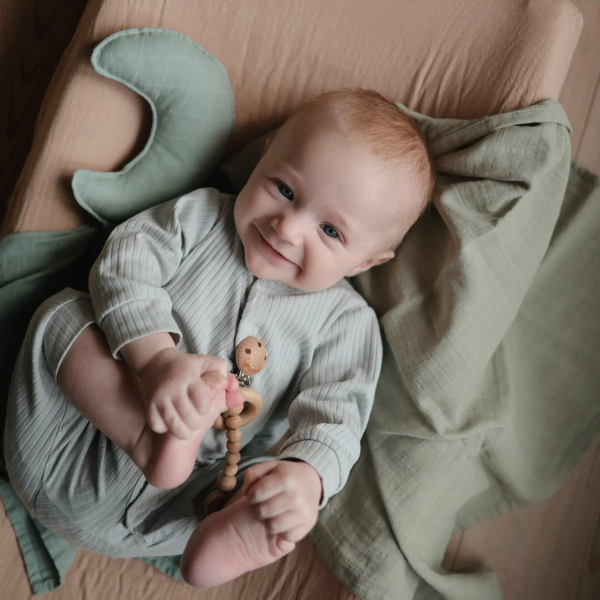 Moon Lovey Blanket | blankets | The Baby Penguin