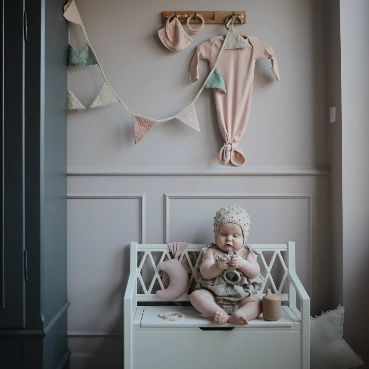 Moon Lovey Blanket | blankets | The Baby Penguin
