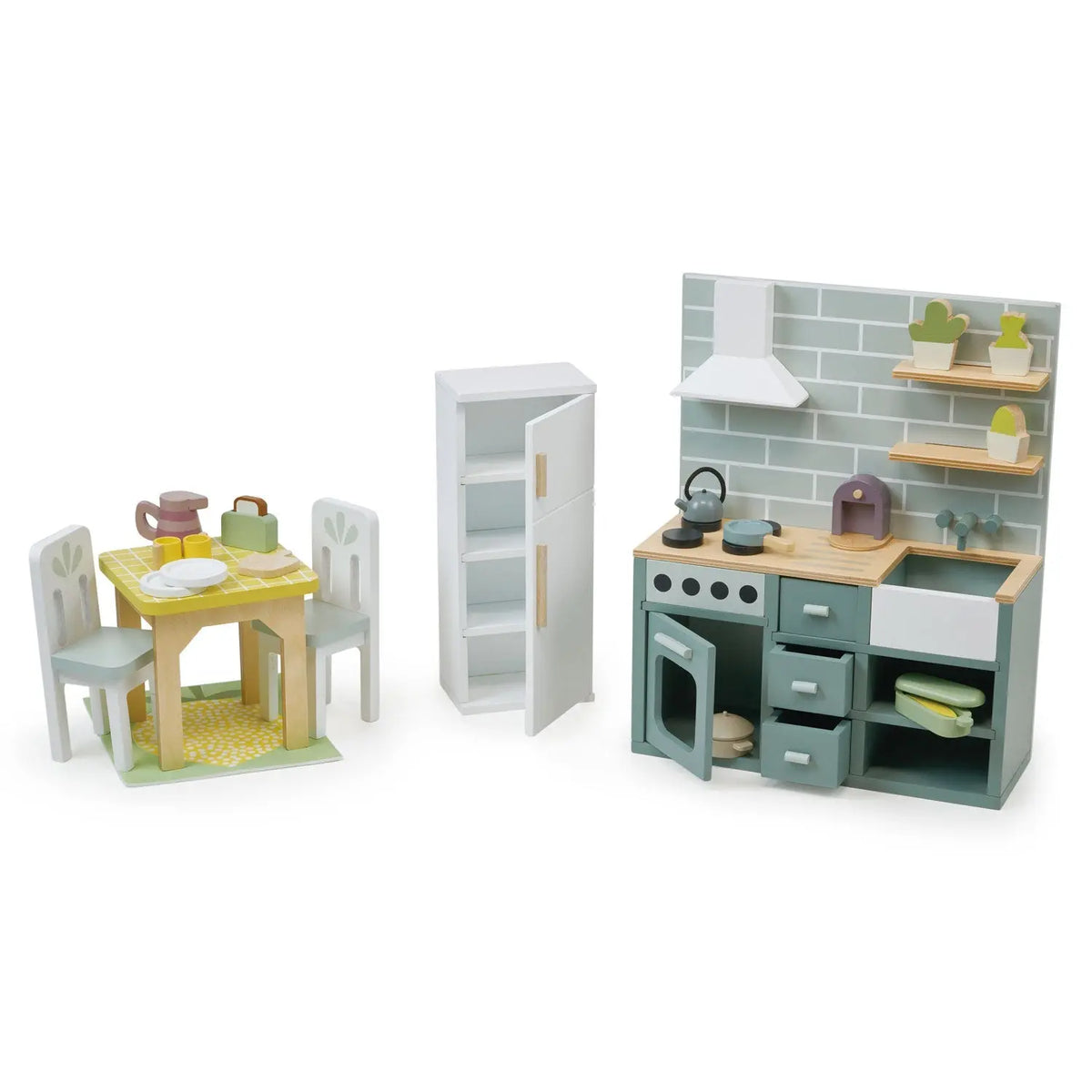 Tender Leaf Mulberry Mansion Large Wooden Dollhouse