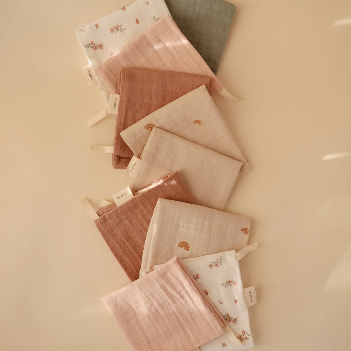Muslin Cotton Washcloth | Muslin Cotton Washcloth | The Baby Penguin