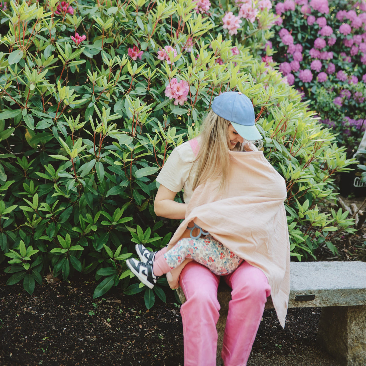 Muslin Nursing Cover - The Baby Penguin
