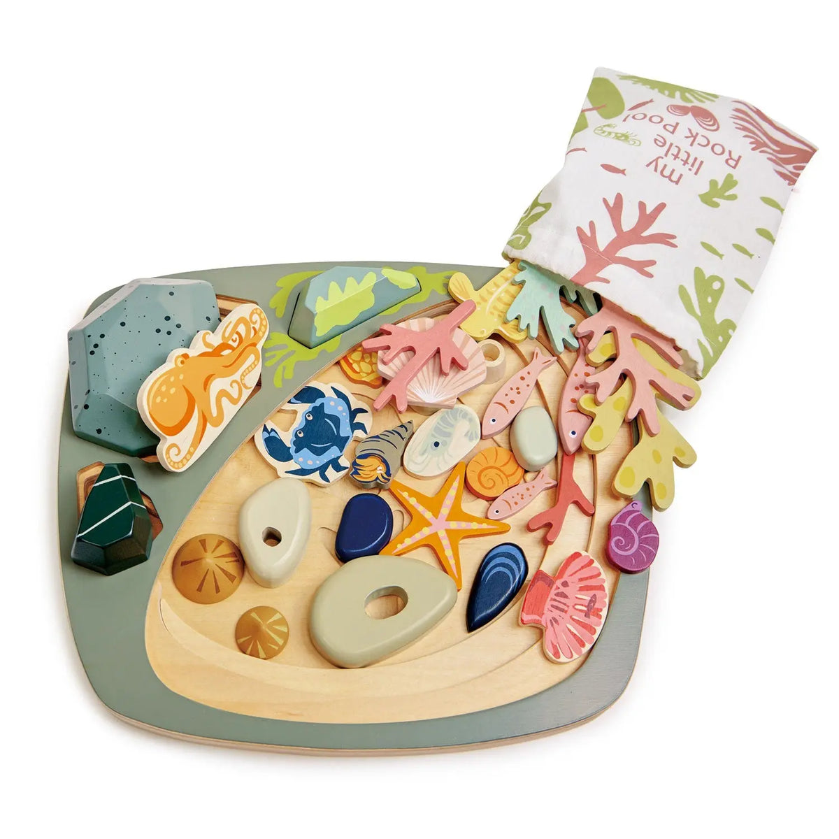 Tender Leaf My Little Rock Pool Wooden Play Set
