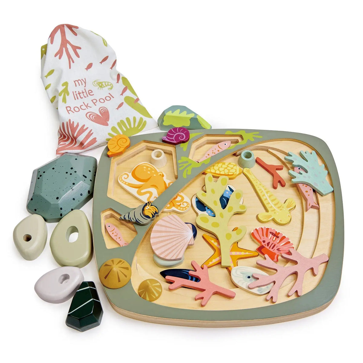 Tender Leaf My Little Rock Pool Wooden Play Set