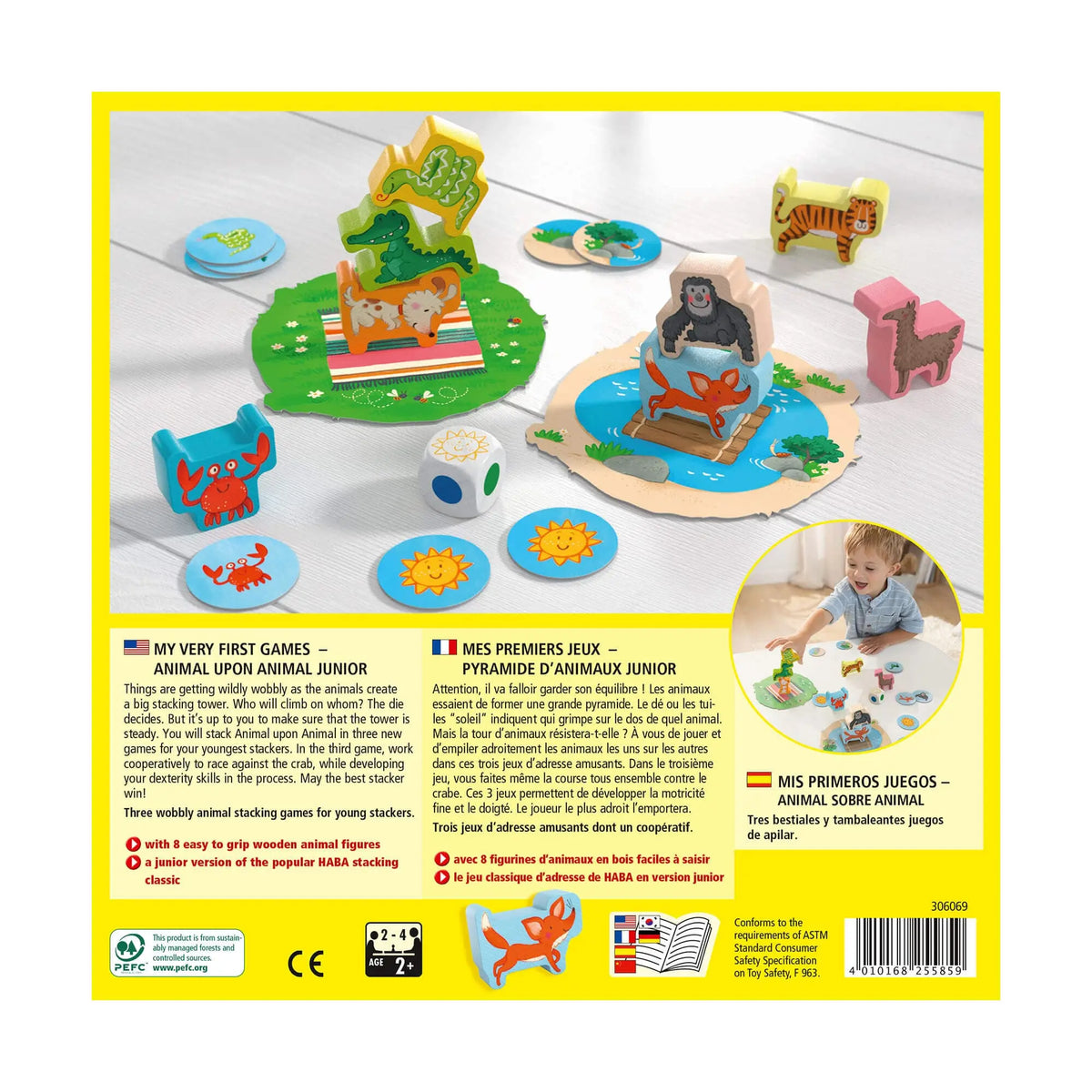 My Very First Games - Animal Upon Animal Junior | My Very First Games | The Baby Penguin