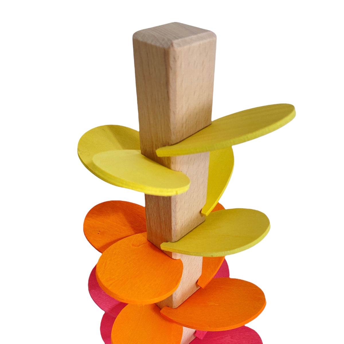 Large Pastel Wooden Marble Tree – Assembly Required or Preassembled by Green Elephant Home and Toys – alternate view 3