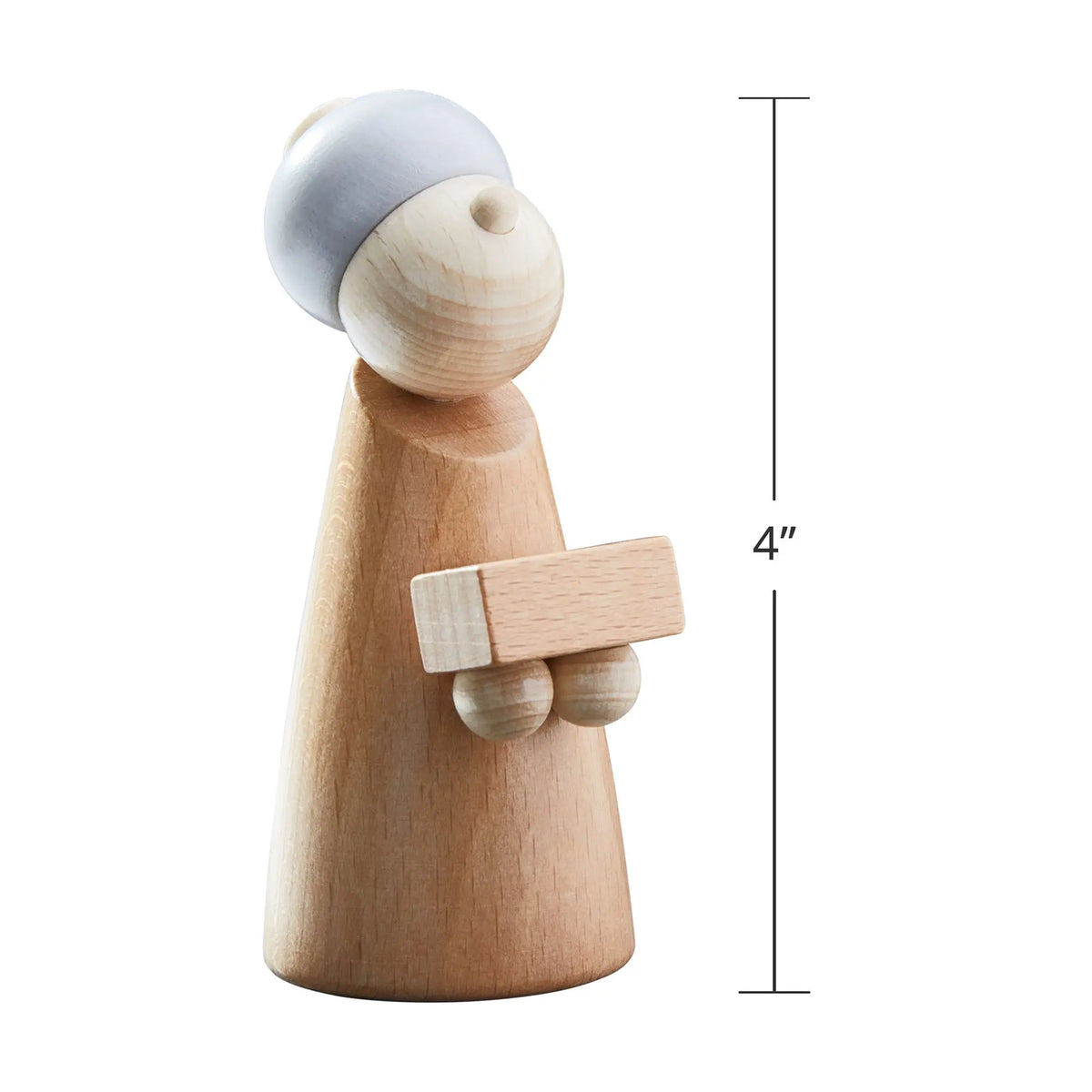 Natural Wood Nativity Set HABA USA Architectural Blocks
