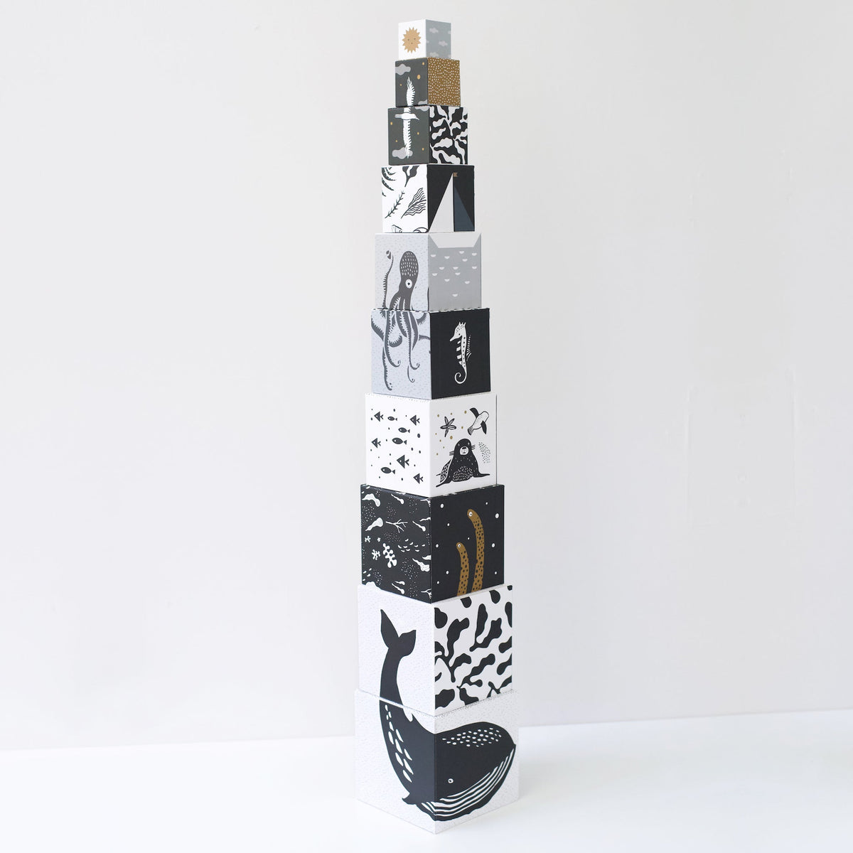 Nesting Blocks - Ocean Animals - The Baby Penguin