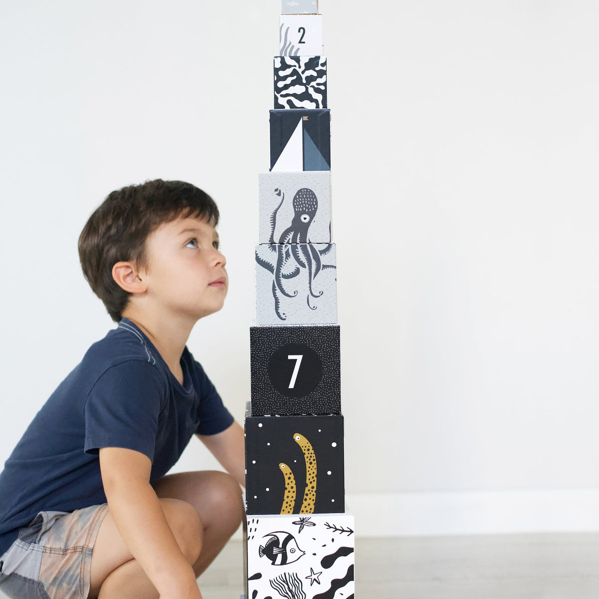 Nesting Blocks - Ocean Animals - The Baby Penguin