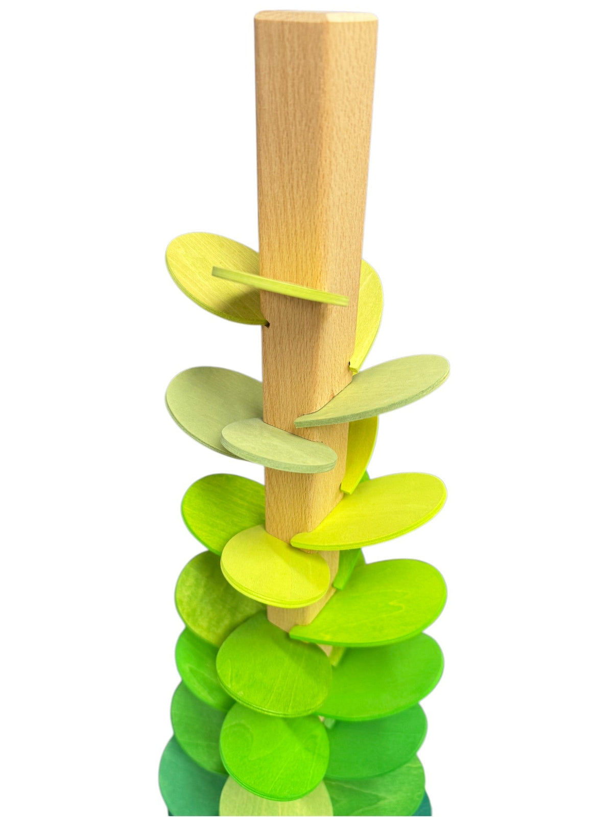 Preassembled Wooden Marble Tree – Rainbow, Pastel or Green by Green Elephant Home and Toys – alternate view 18