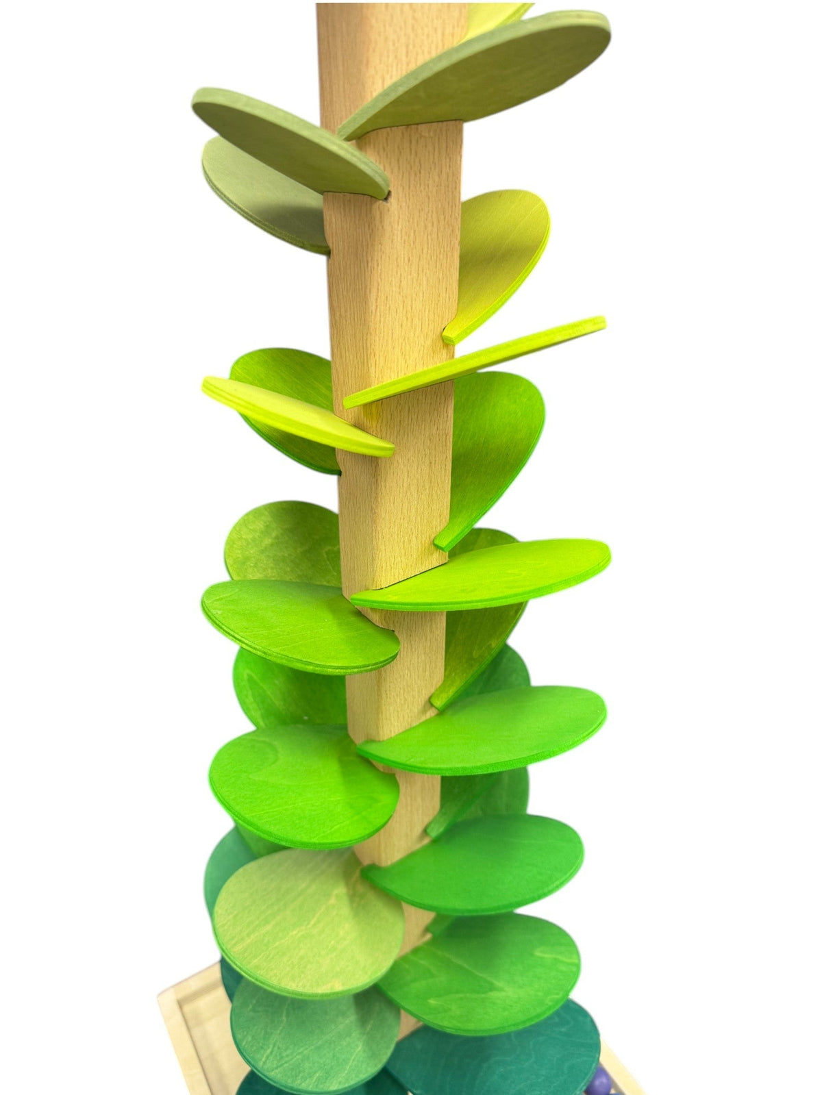 Preassembled Wooden Marble Tree – Rainbow, Pastel or Green by Green Elephant Home and Toys – alternate view 19