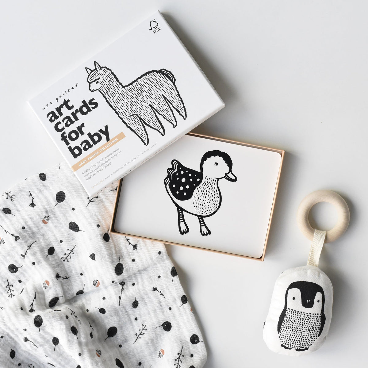 Newborn Baby Gift Set - Baby Animals - The Baby Penguin