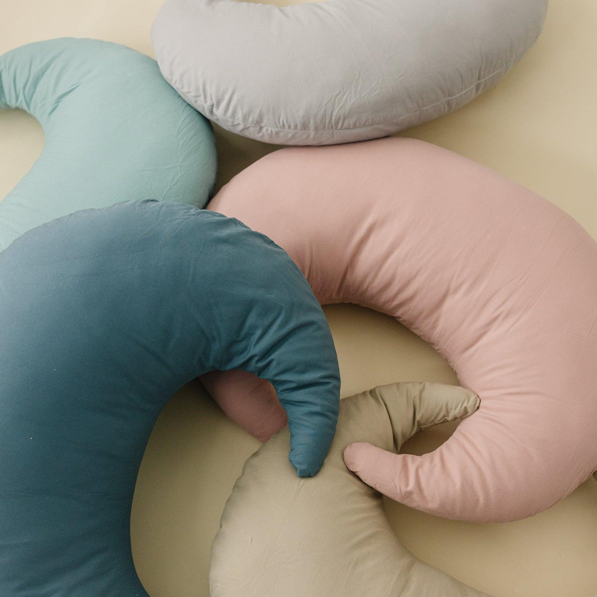 Nursing Pillow - Eucalyptus - The Baby Penguin