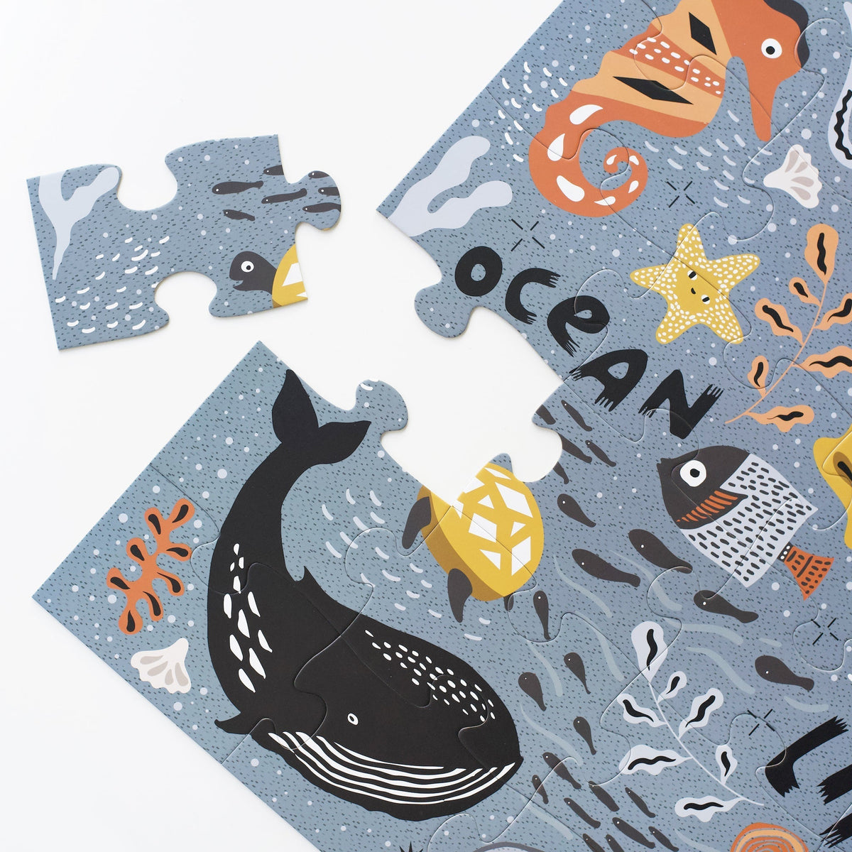 Ocean Life Floor Puzzle - The Baby Penguin