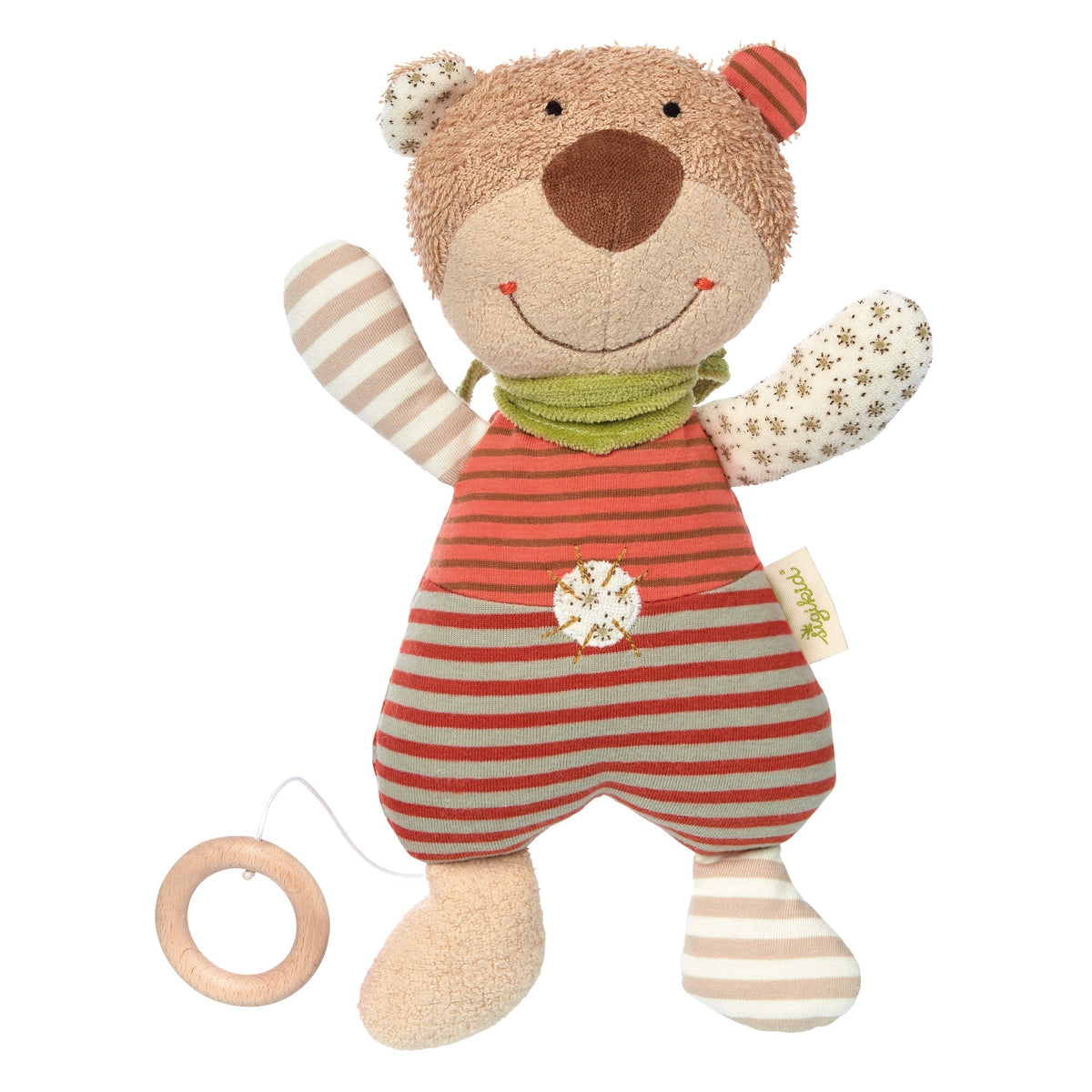 Organic Bear Musical Toy | Organic Toys | The Baby Penguin