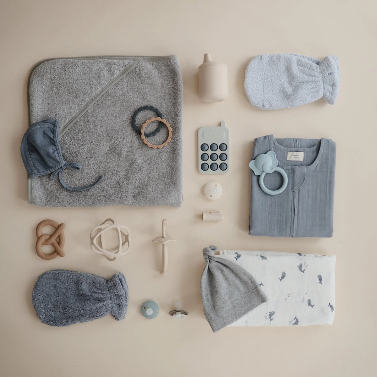 Organic Cotton Bath Mitt | Bath Mitt | The Baby Penguin