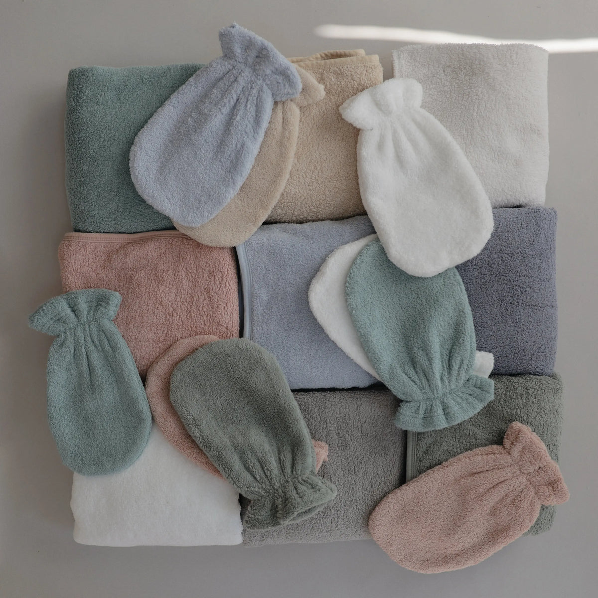 Organic Cotton Bath Mitt | Bath Mitt | The Baby Penguin