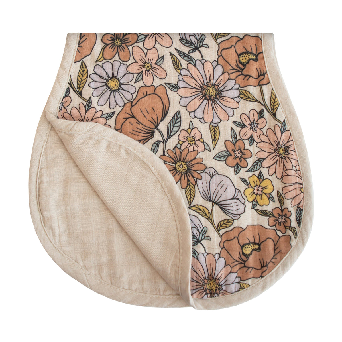 Organic Cotton Muslin Burp Cloth 2-Pack - The Baby Penguin
