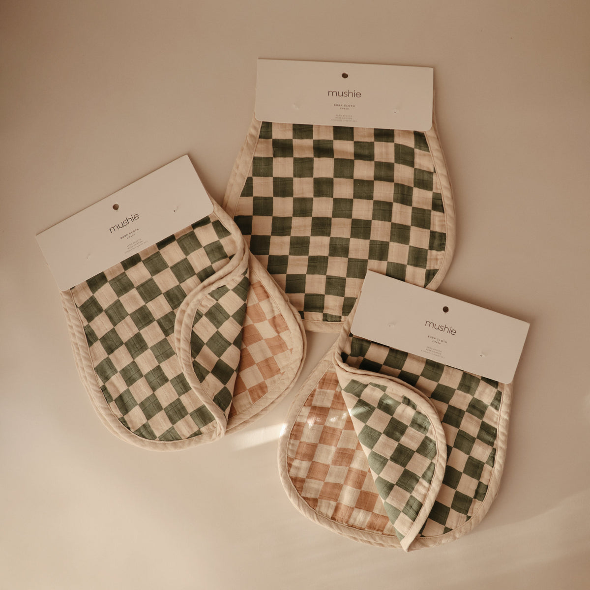 Organic Cotton Muslin Burp Cloth 2-Pack - The Baby Penguin