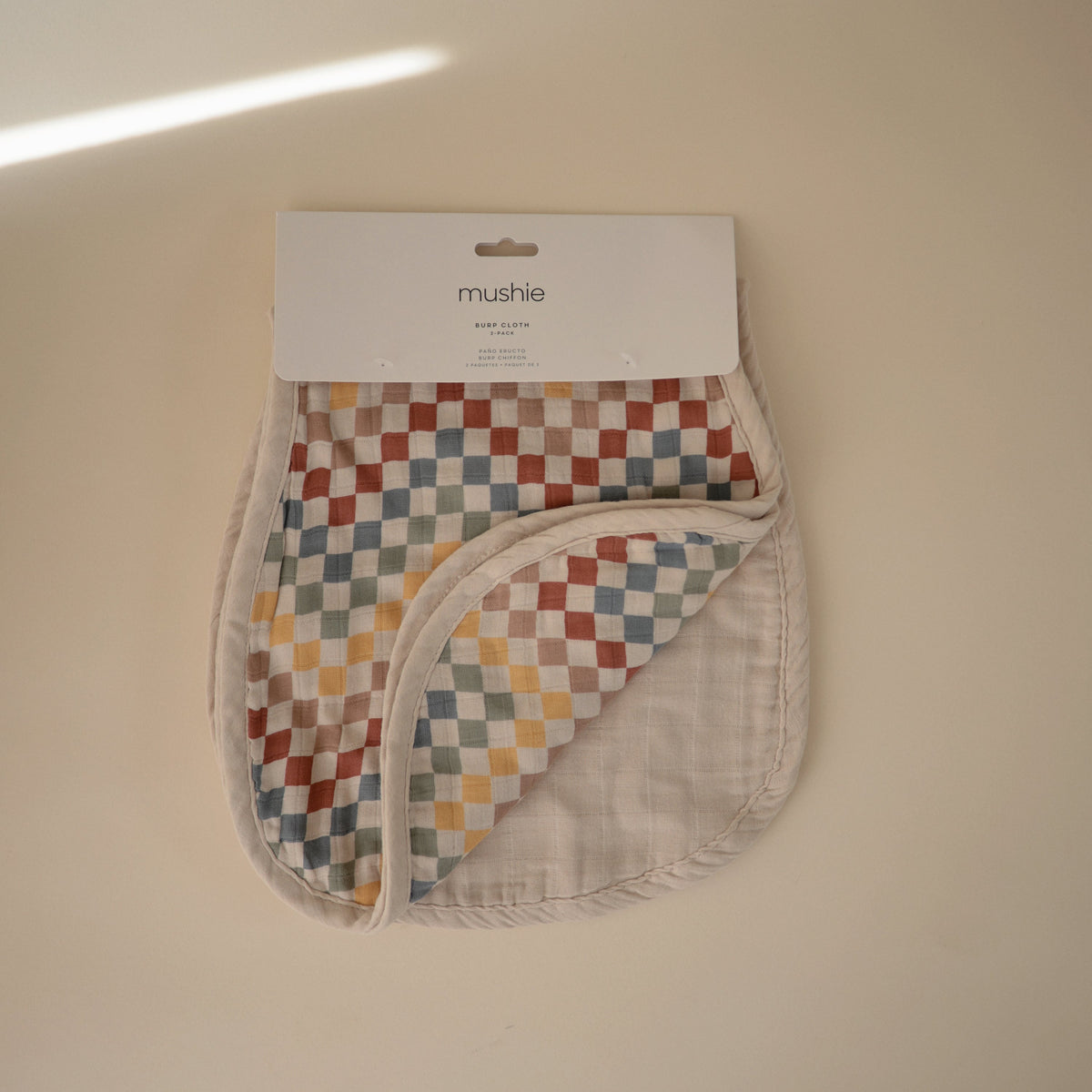 Organic Cotton Muslin Burp Cloth 2-Pack - The Baby Penguin