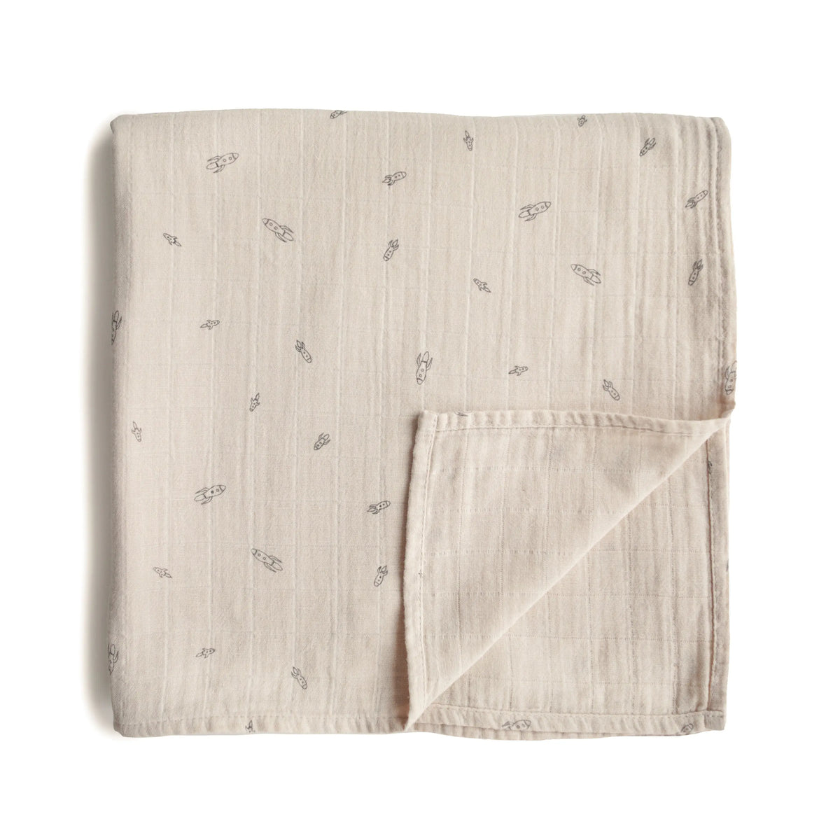 Organic Cotton Muslin Swaddle Blanket | Swaddle | The Baby Penguin