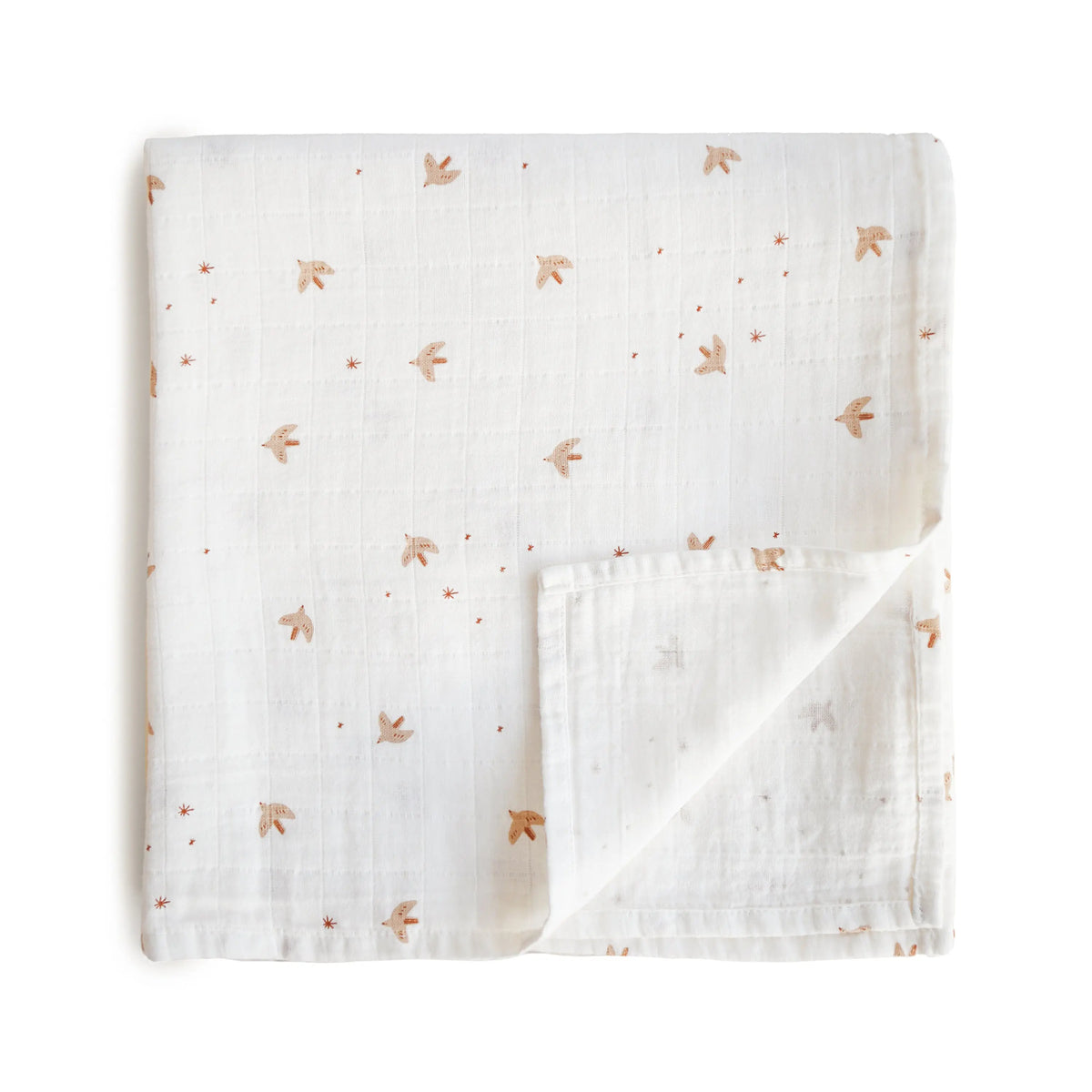 Organic Cotton Muslin Swaddle Blanket | Swaddle | The Baby Penguin