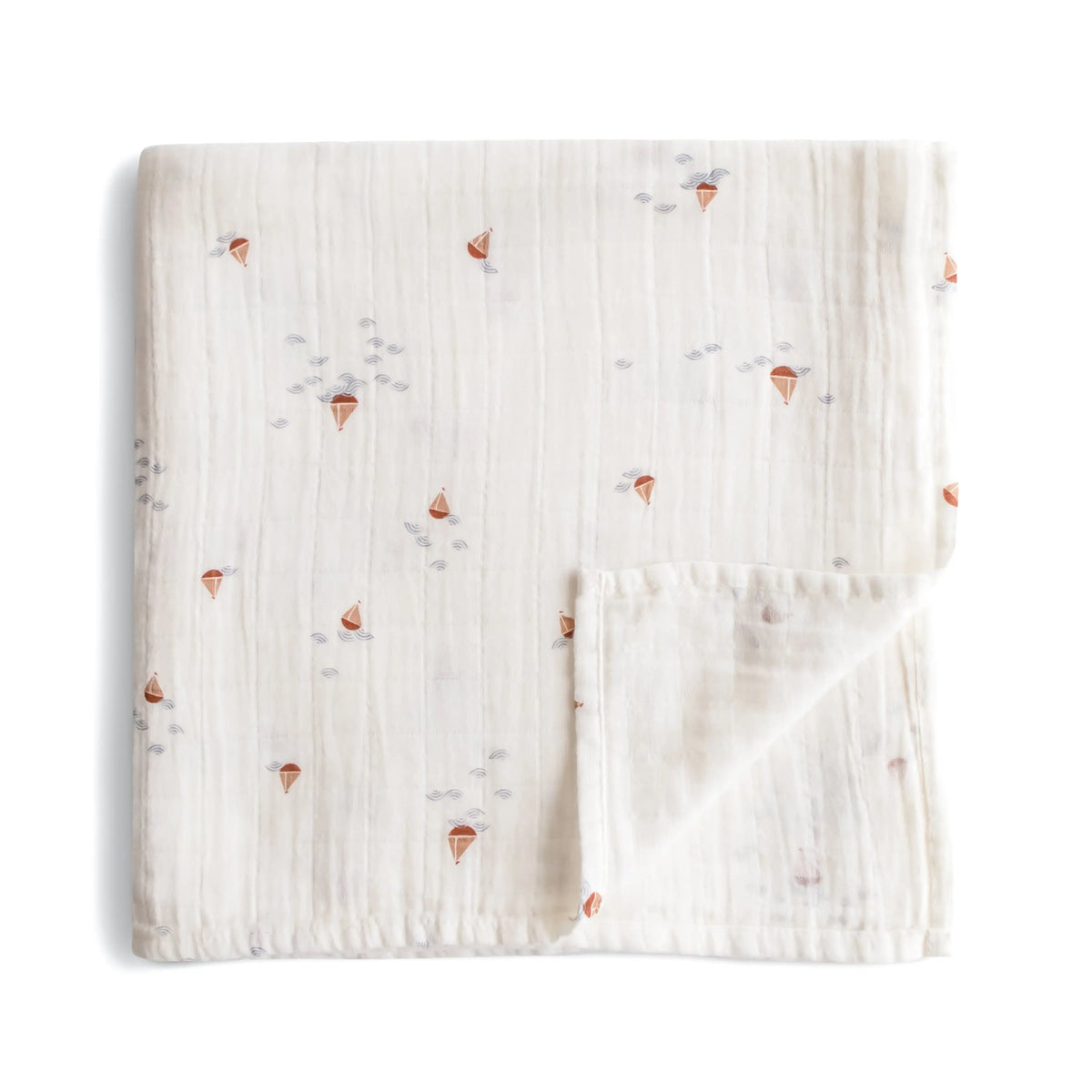 Organic Cotton Muslin Swaddle Blanket | Swaddle | The Baby Penguin
