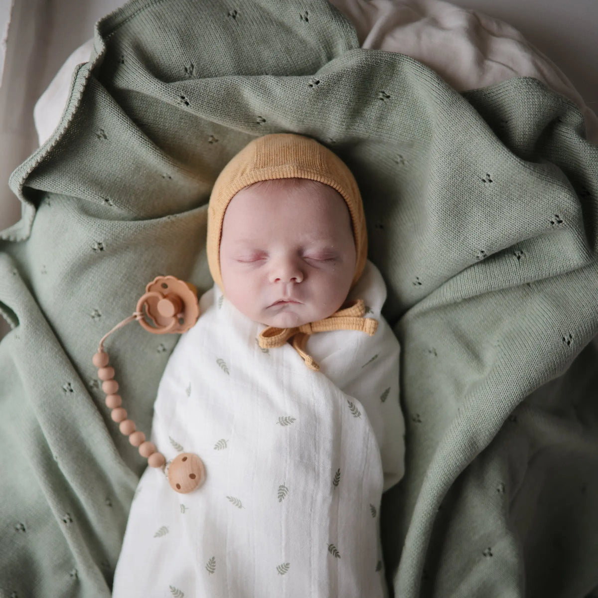 Organic Cotton Muslin Swaddle Blanket | Swaddle | The Baby Penguin