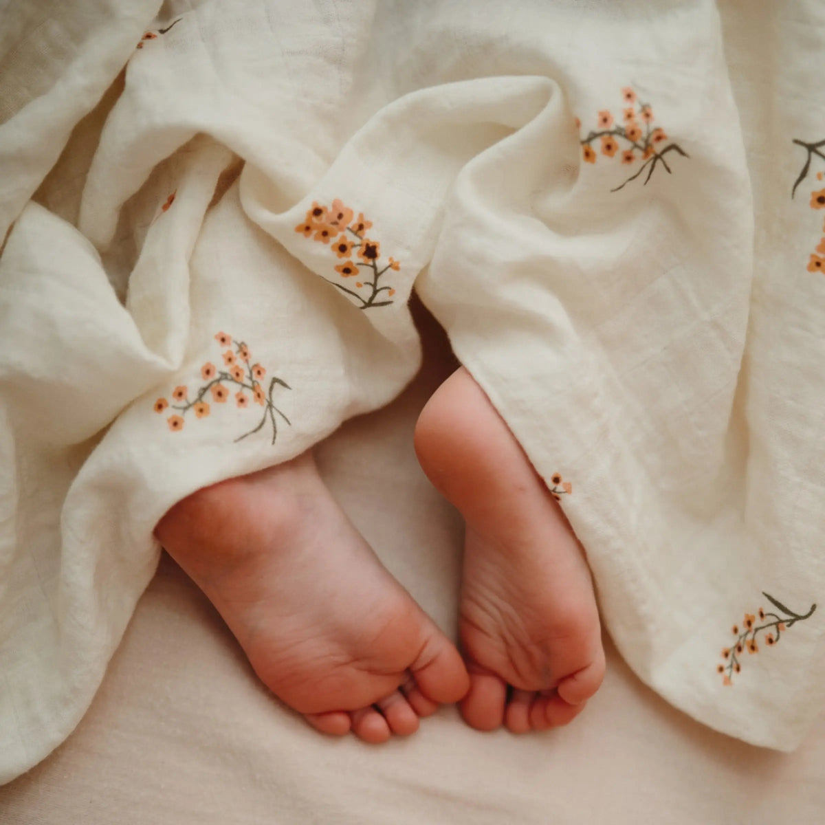 Organic Cotton Muslin Swaddle Blanket | Swaddle | The Baby Penguin