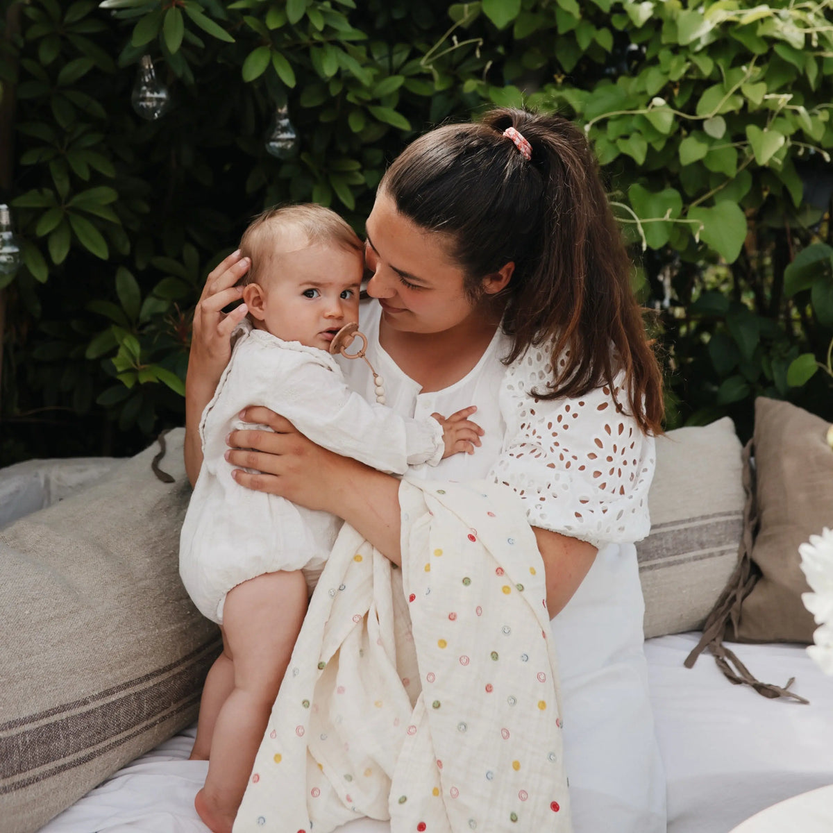 Organic Cotton Muslin Swaddle Blanket | Swaddle | The Baby Penguin