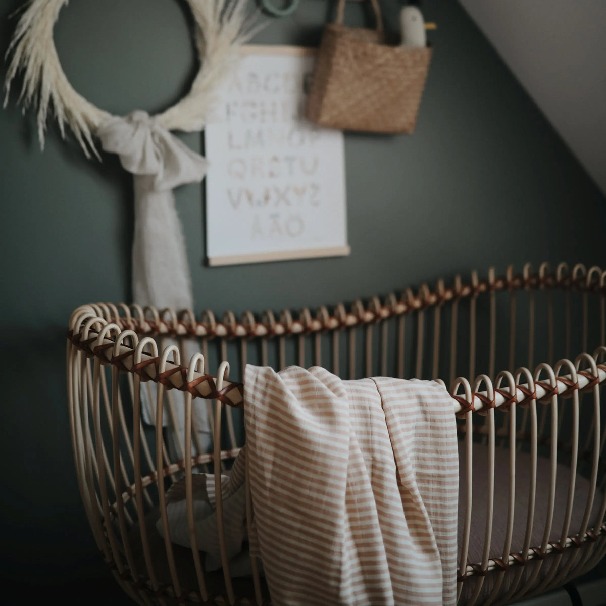 Organic Cotton Muslin Swaddle Blanket | Swaddle | The Baby Penguin