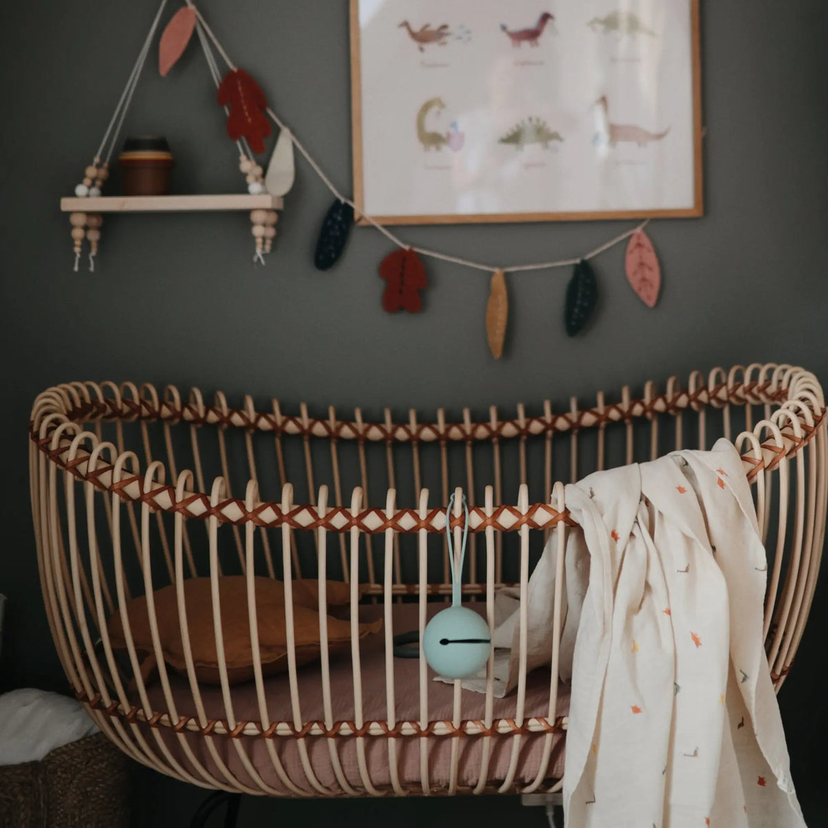 Organic Cotton Muslin Swaddle Blanket | Swaddle | The Baby Penguin