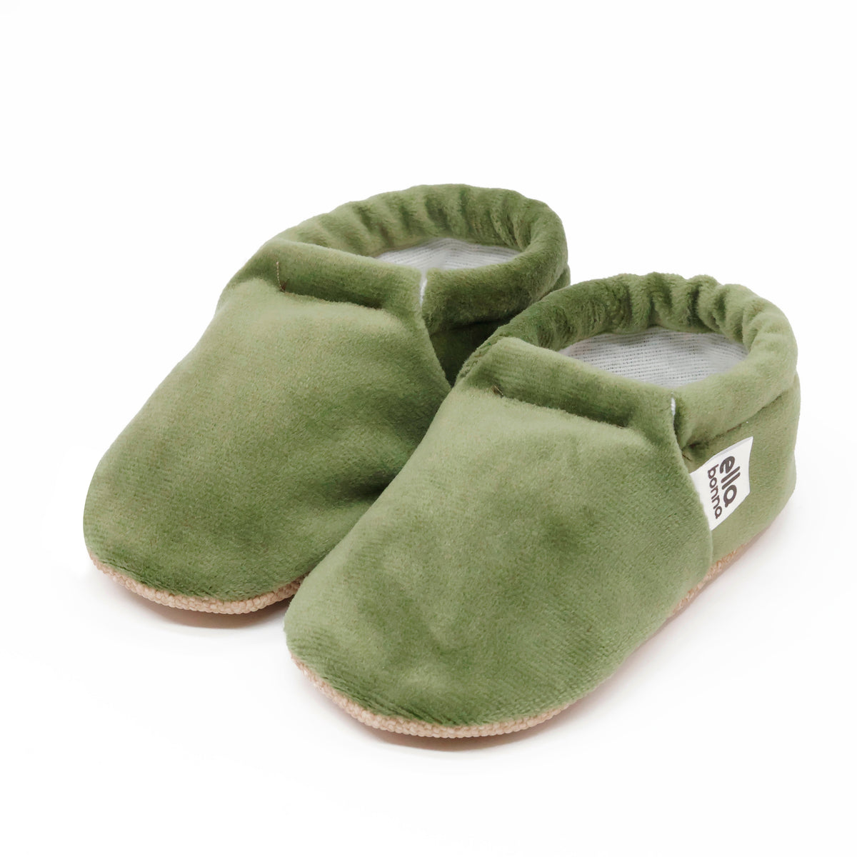 Organic Cotton Velvet Home Nursery Moccasin Shoes - The Baby Penguin