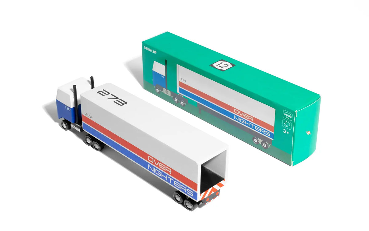 Overnighters Semi Truck | Trucks | The Baby Penguin