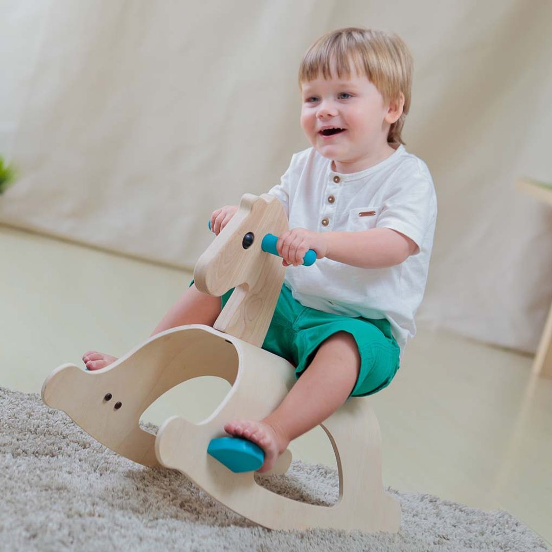 PlanToys Palomino Wooden Rocking Horse