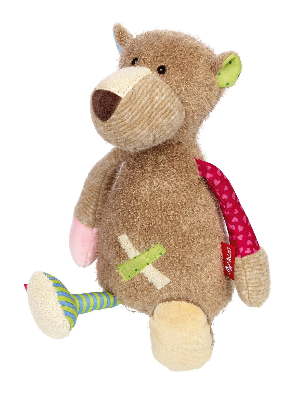 Patchwork Bear Plush Toy | Sweety Collection | The Baby Penguin