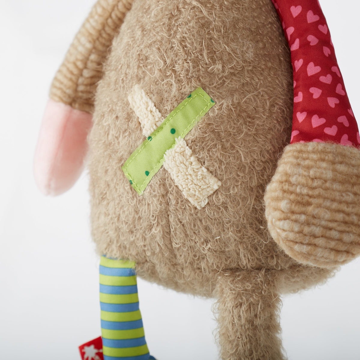 Patchwork Bear Plush Toy | Sweety Collection | The Baby Penguin