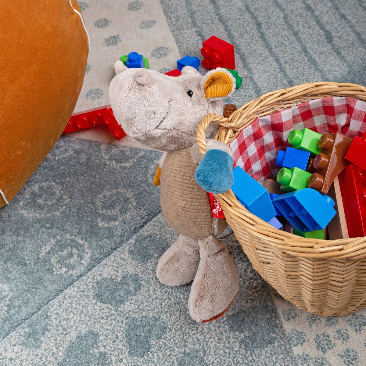 Patchwork Hippo Plush Toy | Sweety Collection | The Baby Penguin