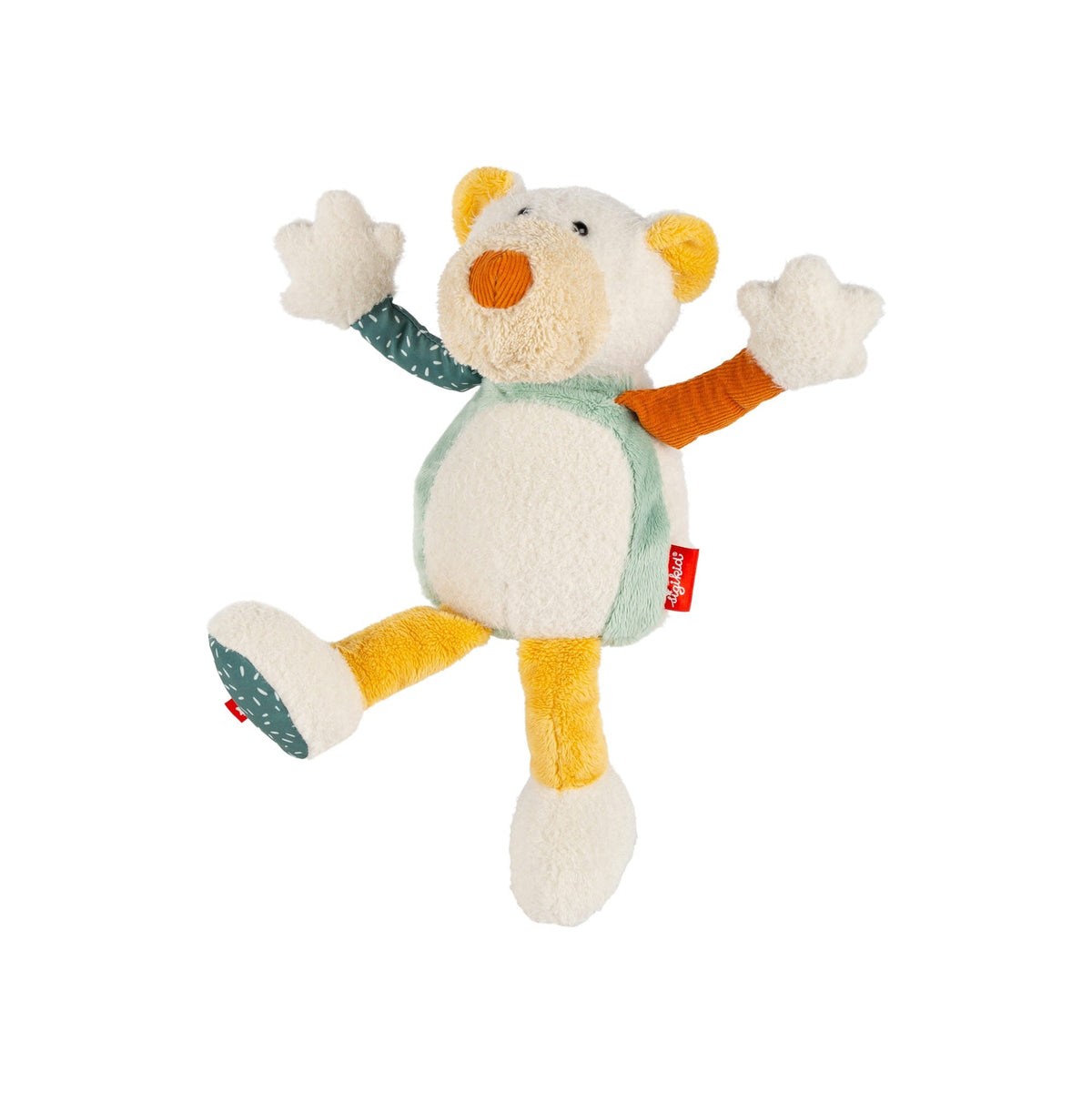 Patchwork Polar Bear Plush Toy | Sweety Collection | The Baby Penguin