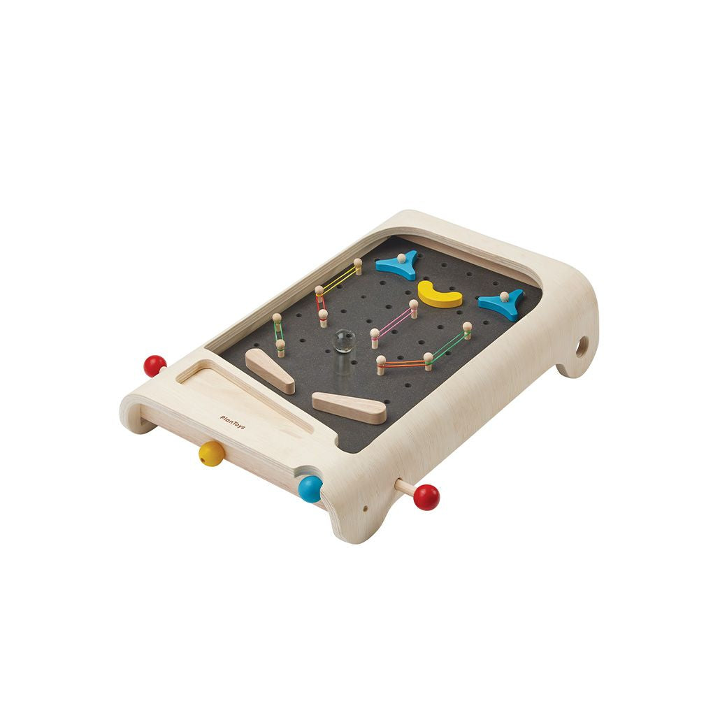 PlanToys Wooden Tabletop Pinball Game