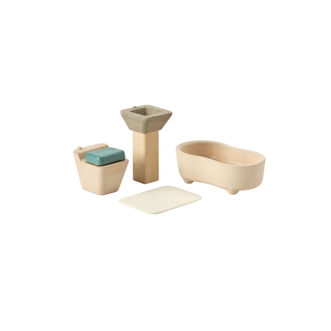 PlanToys PlanSpace Bathroom Dollhouse Room Set