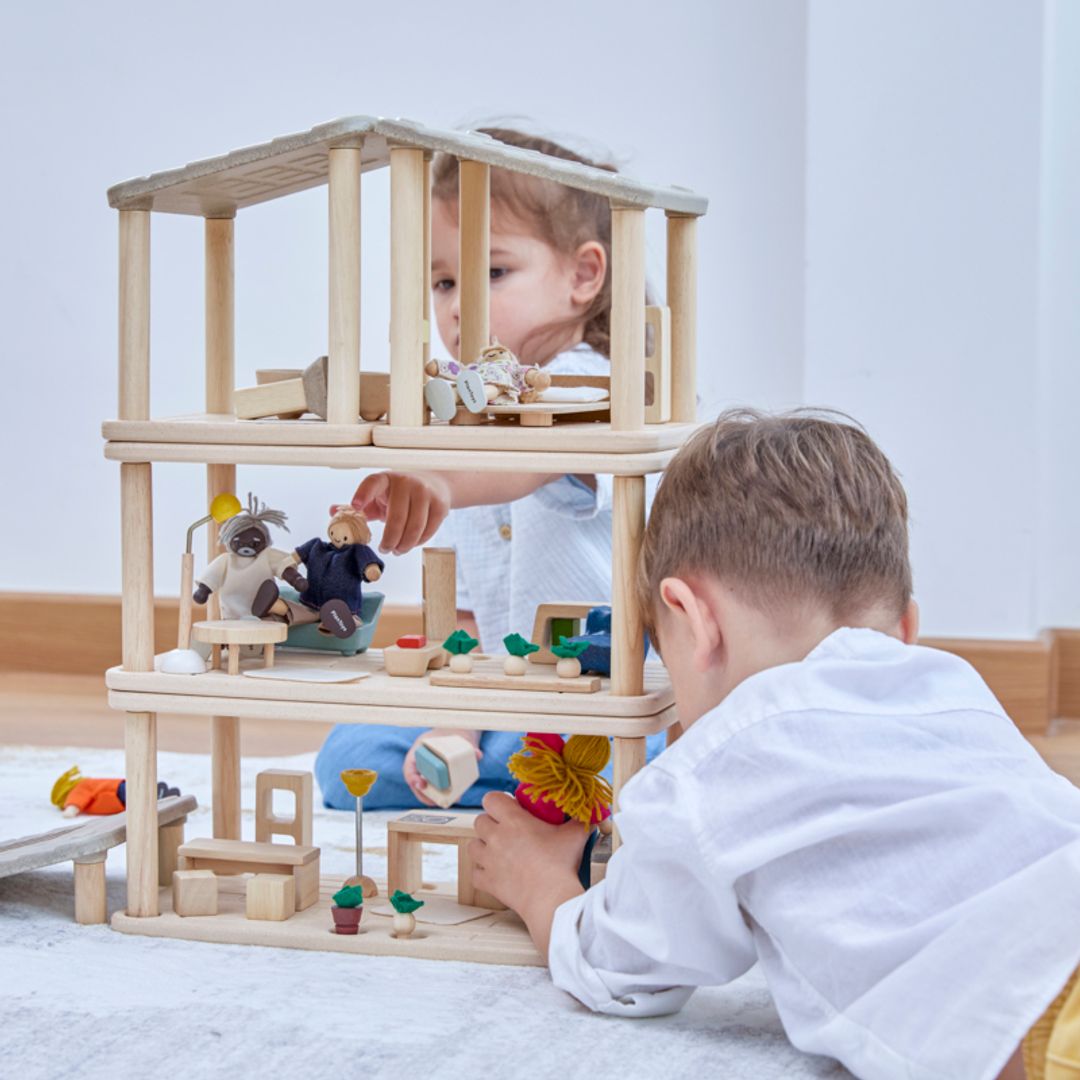 PlanToys PlanSpace Bedroom Dollhouse Room Set