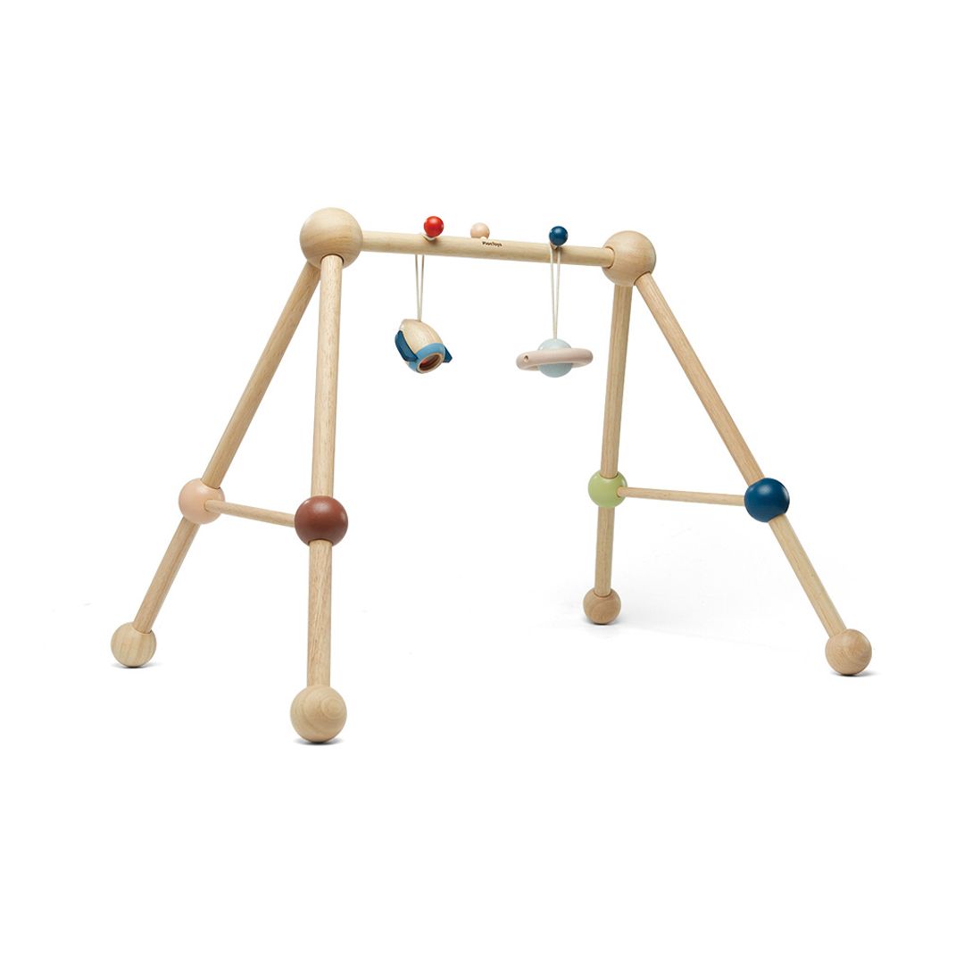 PlanToys Wooden Baby Play Gym – Orchard