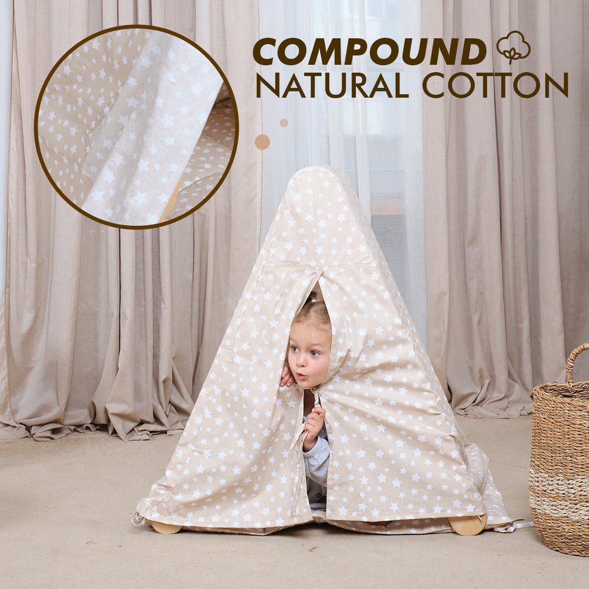 Play Tent Cover with Mat for Climbing Triangle Ladder - The Baby Penguin