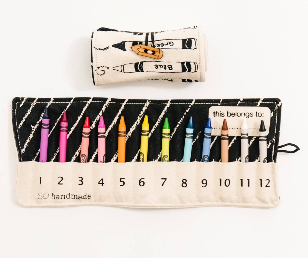 Portable Crayon Holder by So Handmade "Great For Travel" - The Baby Penguin