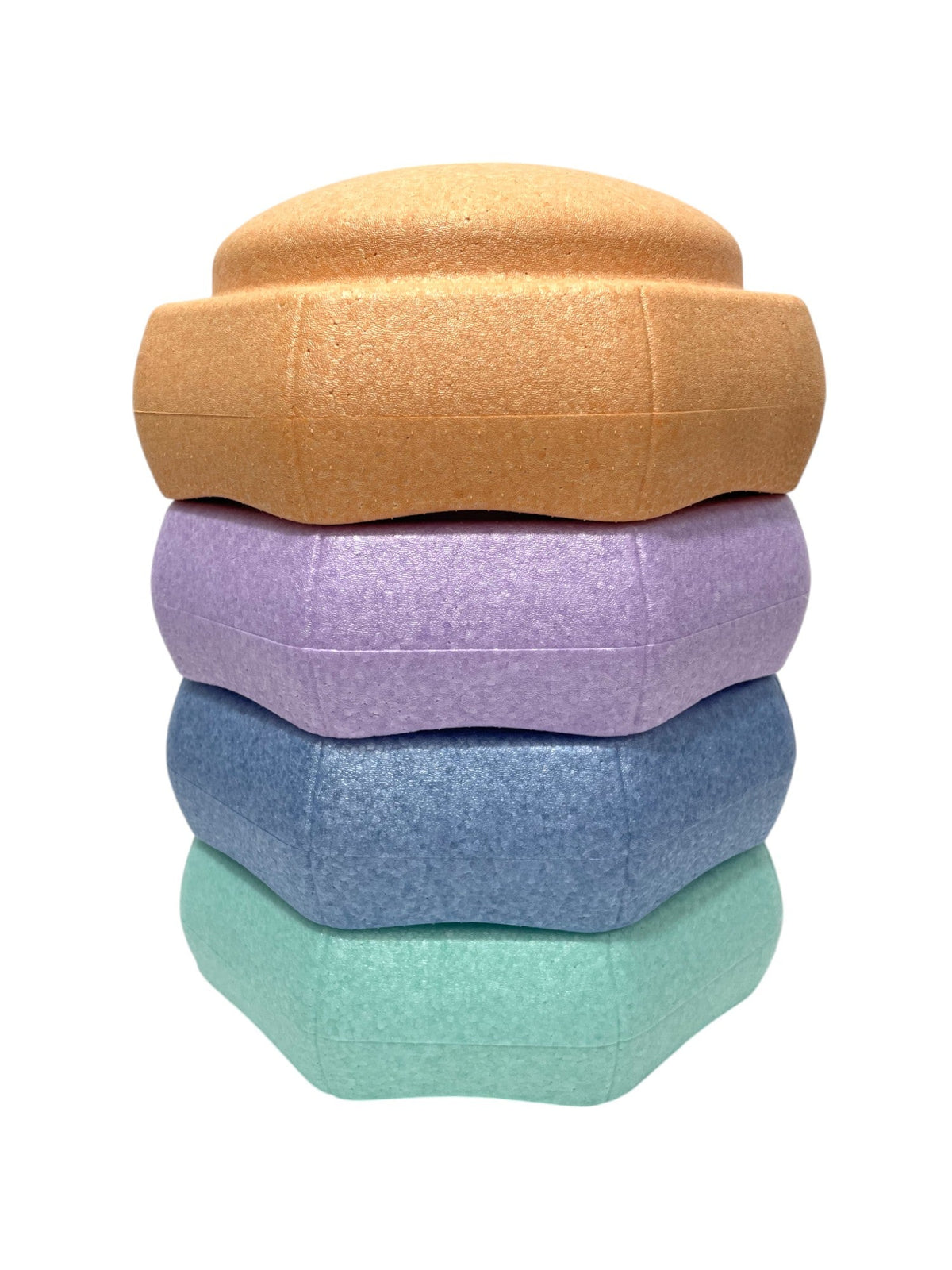 Pastel Rainbow EPP Stepping Stones – 4 or 6 Piece Set – product image 9