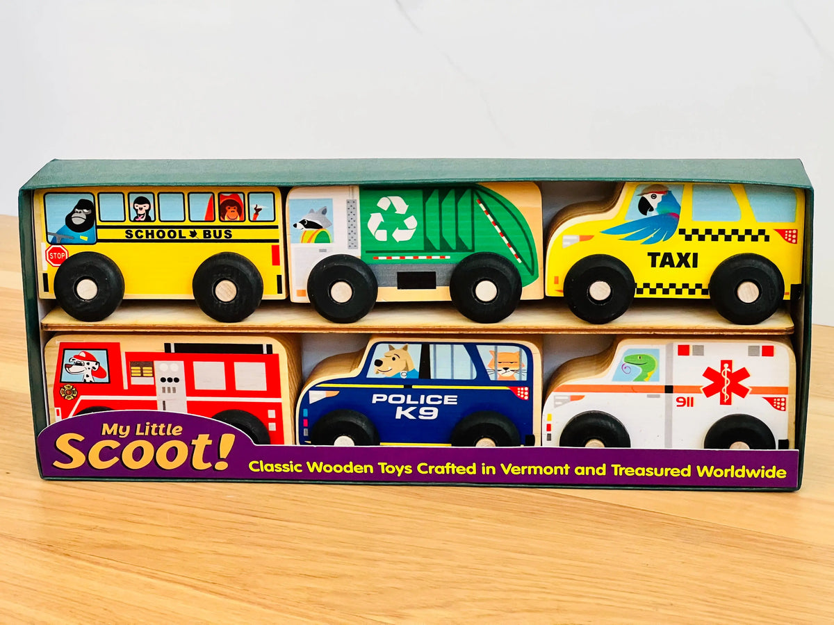 Public Service Scoot Set - Made in the USA | Cars Maple Landmark
