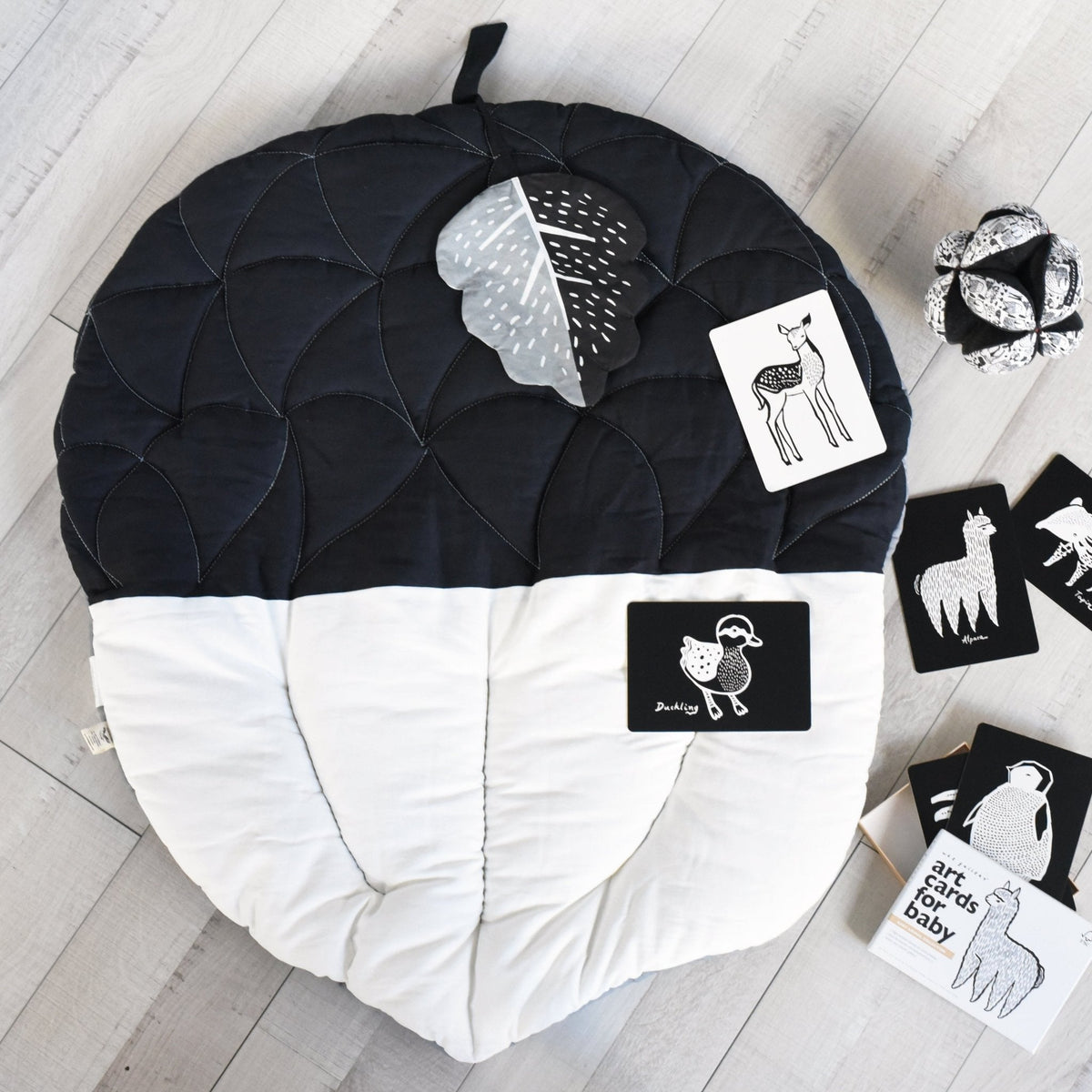 Quilted Playmat - Acorn - The Baby Penguin