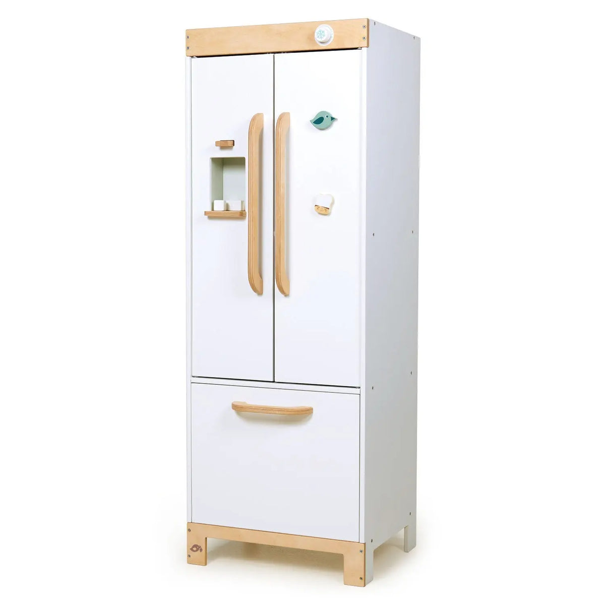 Tender Leaf Wooden Play Refrigerator with Ice Dispenser
