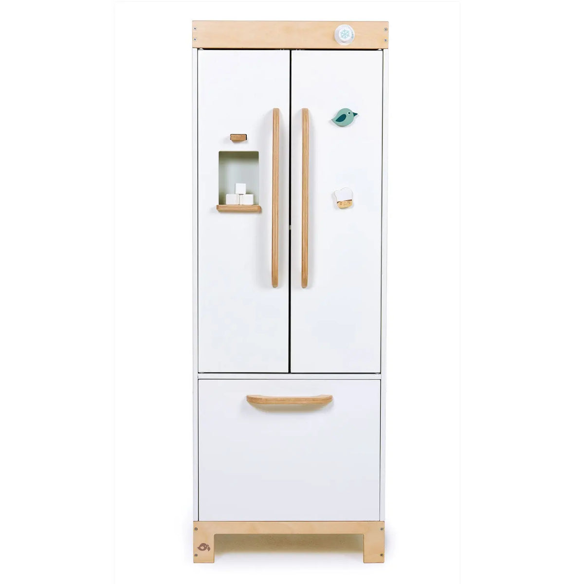 Tender Leaf Wooden Play Refrigerator with Ice Dispenser